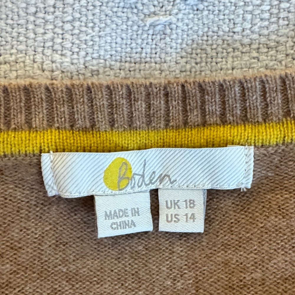 Multicolor Striped Cashmere Sweater - Picture 2 of 4
